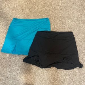 Athletic skorts - set of two